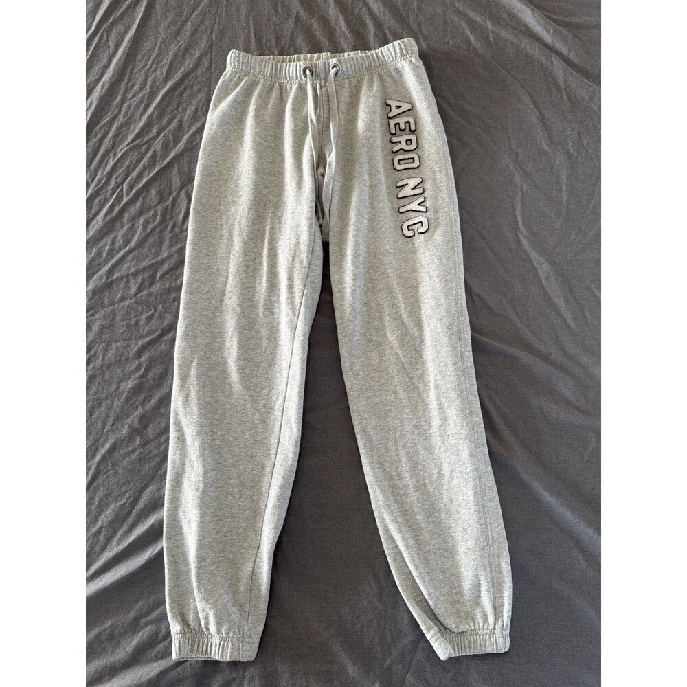 Aeropostale Aero NYC Women’s XS Gray Sweatpants Pants Comfy Activewear